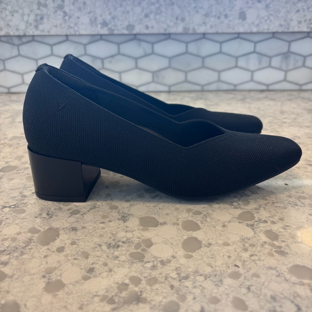Vivaia Square Toe Lounge Shoes with Wide Heel (Megan), Size US 6/36.5 - Picture 9 of 15